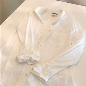 Target (Merona) white button down